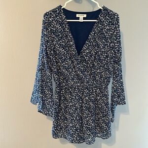 Arizona Jeans Co. blue floral romper from Kohl’s